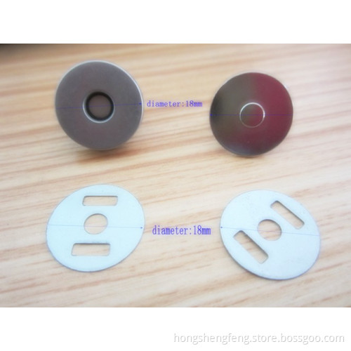 18mm Metal Magnet Button with High Quality From China Factory